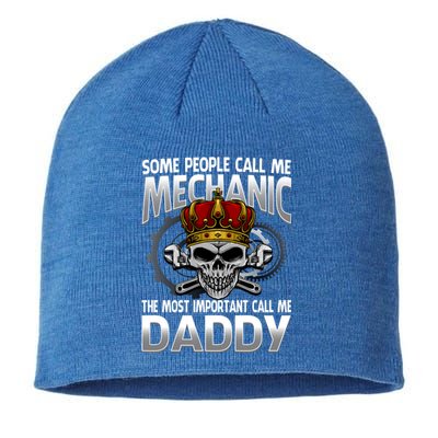 People Call Me Mechanic The Most Important Call Me Daddy Gift Sustainable Beanie