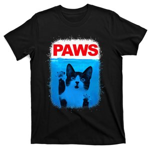 Paws Cat Meme Humor T-Shirt