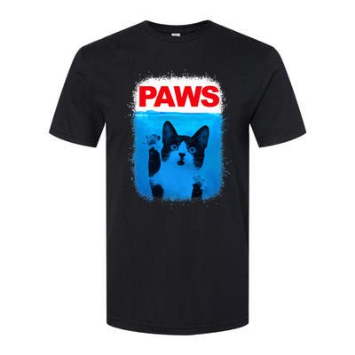 Paws Cat Meme Humor Softstyle® CVC T-Shirt