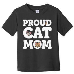 Proud Cat Mom Mother of Kittens Kitty Super pi day Toddler T-Shirt