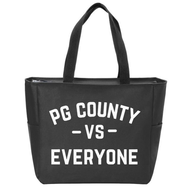 PG County Maryland Prince Georges County Zip Tote Bag