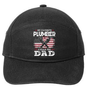 Plumer Calls Me Dad Father's Day 7-Panel Snapback Hat