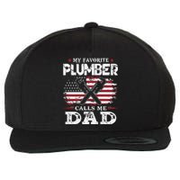 Plumer Calls Me Dad Father's Day Wool Snapback Cap