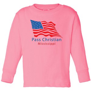 Pass Christian Mississippi Toddler Long Sleeve Shirt