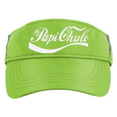 Papi Chulo Mexican Dad Father's Dad Chingon Fathers Day Adult Drive Performance Visor