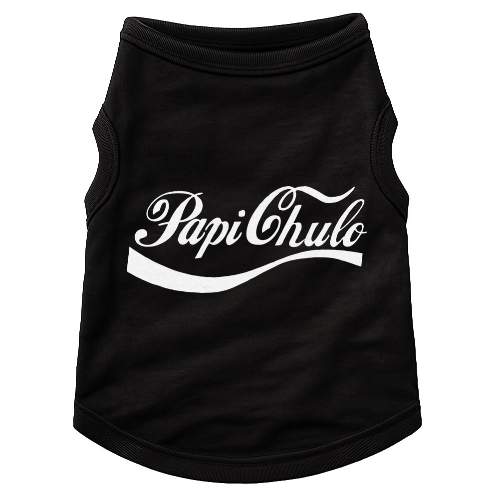 Papi Chulo Mexican Dad Father's Dad Chingon Fathers Day Doggie Tank