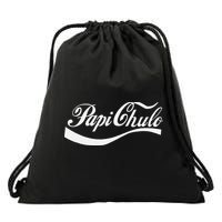 Papi Chulo Mexican Dad Father's Dad Chingon Fathers Day Drawstring Bag