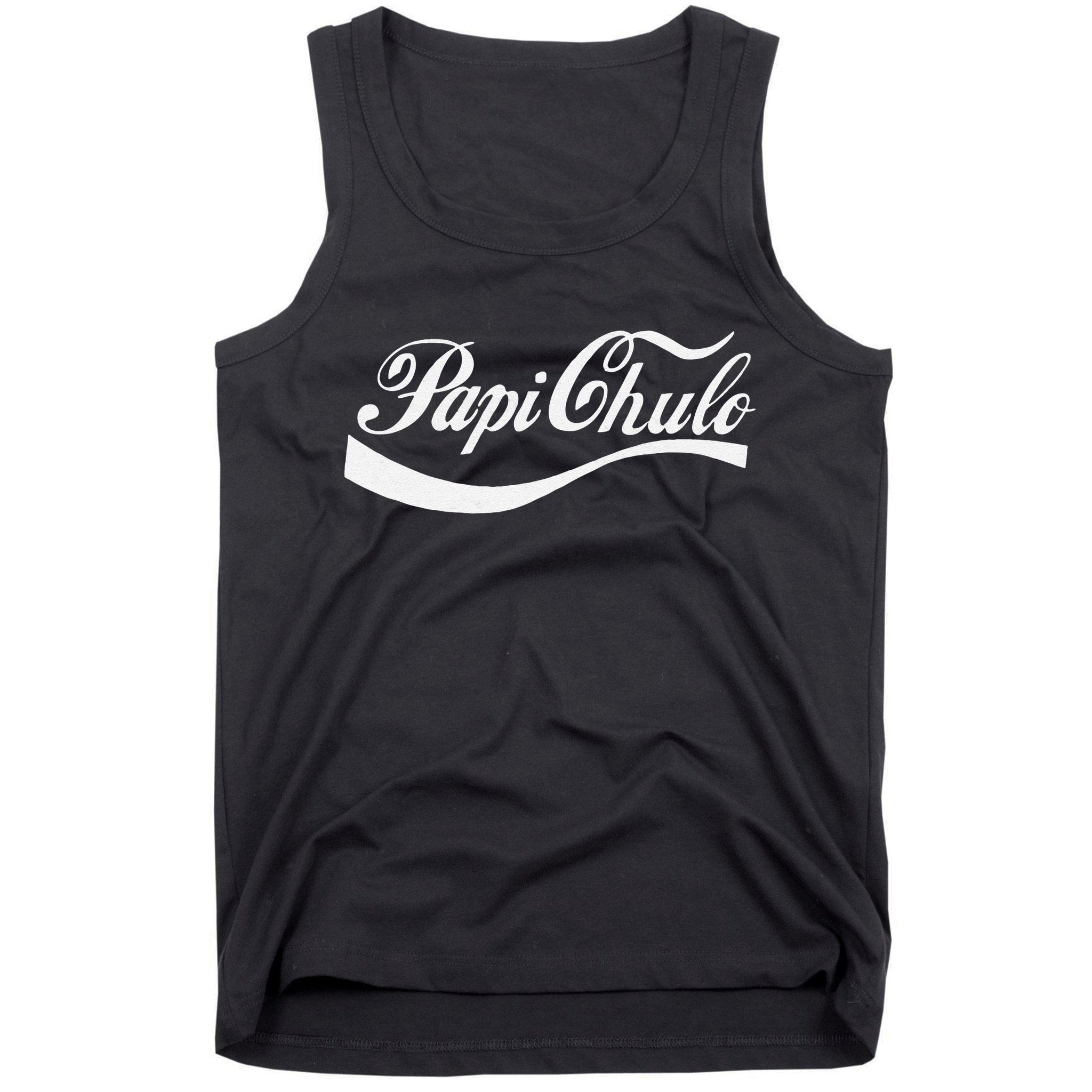 Papi Chulo Mexican Dad Father's Dad Chingon Fathers Day Tank Top