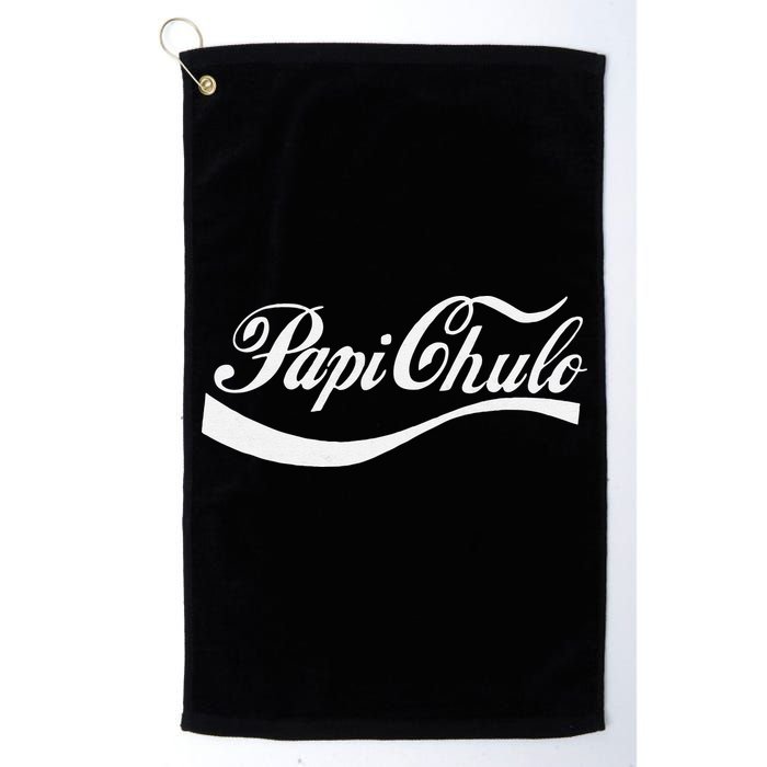Papi Chulo Mexican Dad Father's Dad Chingon Fathers Day Golf Towel