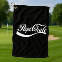 Papi Chulo Mexican Dad Father's Dad Chingon Fathers Day Golf Towel