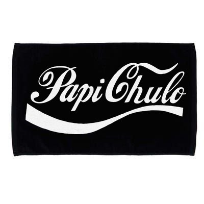 Papi Chulo Mexican Dad Father's Dad Chingon Fathers Day Microfiber Hand Towel