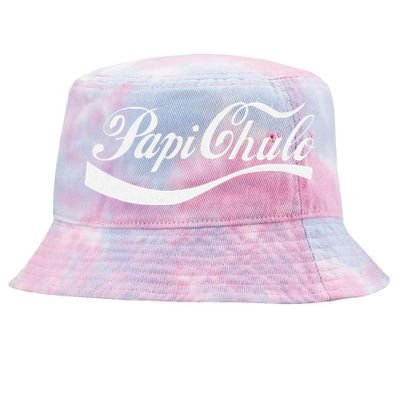 Papi Chulo Mexican Dad Father's Dad Chingon Fathers Day Tie-Dyed Bucket Hat