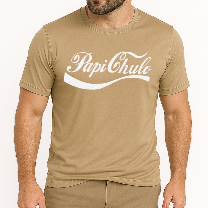 Papi Chulo Mexican Dad Father's Dad Chingon Fathers Day Performance Shirt
