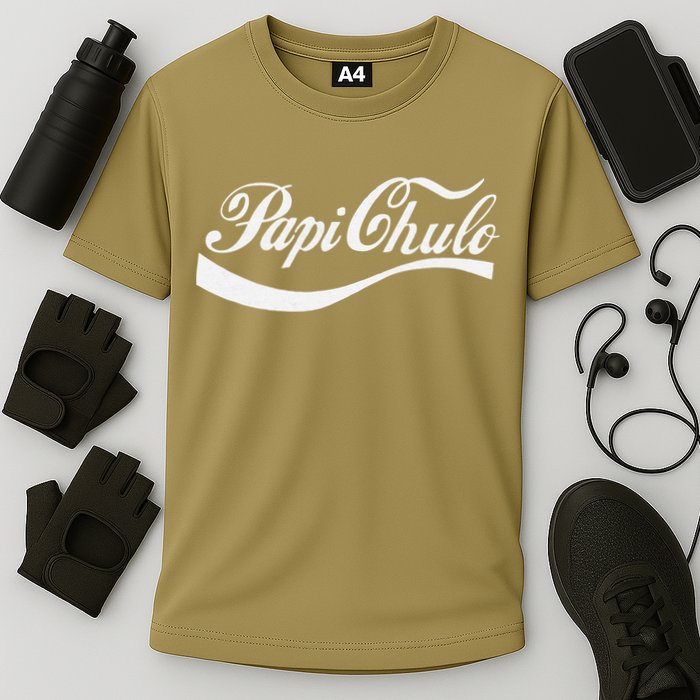 Papi Chulo Mexican Dad Father's Dad Chingon Fathers Day Performance Shirt