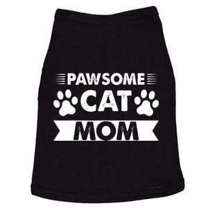 Pawsome Cat Mom Cat Doggie Tank