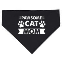 Pawsome Cat Mom Cat USA-Made Doggie Bandana