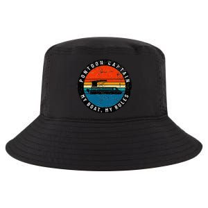 Pontoon Captain My Boat My Rules Cool Comfort Performance Bucket Hat