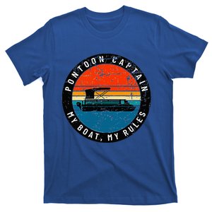 Pontoon Captain My Boat My Rules T-Shirt