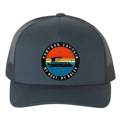 Pontoon Captain My Boat My Rules Yupoong Adult 5-Panel Trucker Hat