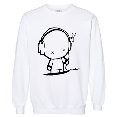 Pop Culture Meme Music Garment-Dyed Sweatshirt