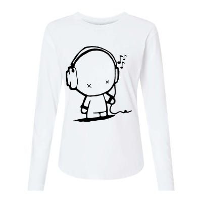 Pop Culture Meme Music Womens Cotton Relaxed Long Sleeve T-Shirt