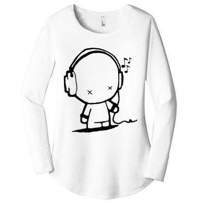 Pop Culture Meme Music Women's Perfect Tri Tunic Long Sleeve Shirt