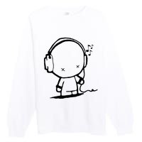 Pop Culture Meme Music Premium Crewneck Sweatshirt