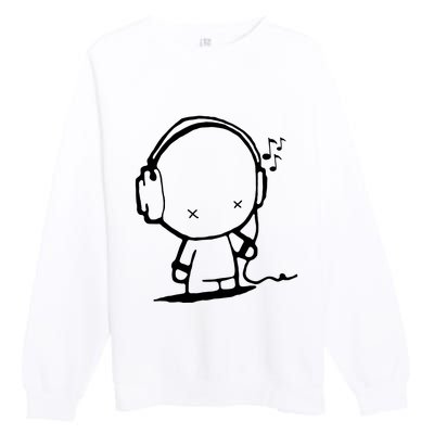 Pop Culture Meme Music Premium Crewneck Sweatshirt