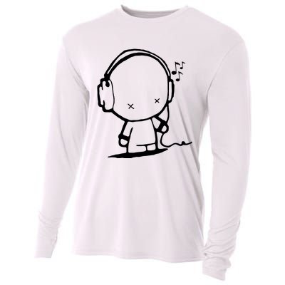 Pop Culture Meme Music Cooling Performance Long Sleeve Crew