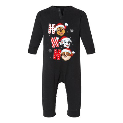 Pawpatrol Chase Marshall Rubble Christmas Santa Hats Infant Fleece One Piece