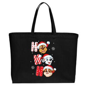 Pawpatrol Chase Marshall Rubble Christmas Santa Hats Cotton Canvas Jumbo Tote