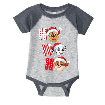 Pawpatrol Chase Marshall Rubble Christmas Santa Hats Infant Baby Jersey Bodysuit