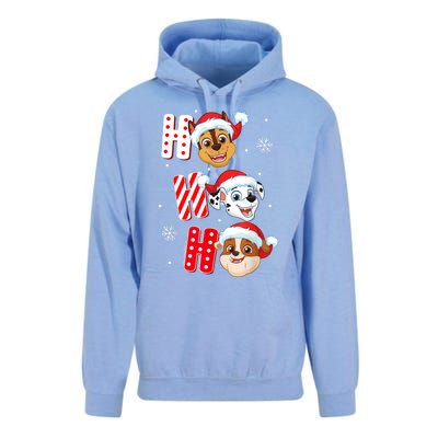 Pawpatrol Chase Marshall Rubble Christmas Santa Hats Unisex Surf Hoodie