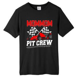 Pit Crew Mommom Race Car Birthday Racing Car Family Tall Fusion ChromaSoft Performance T-Shirt