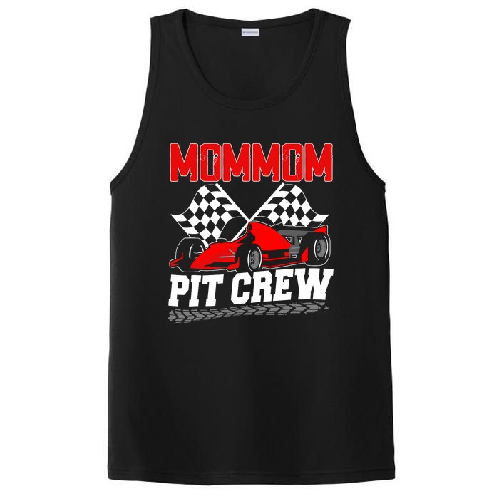 Pit Crew Mommom Race Car Birthday Racing Car Family PosiCharge Competitor Tank