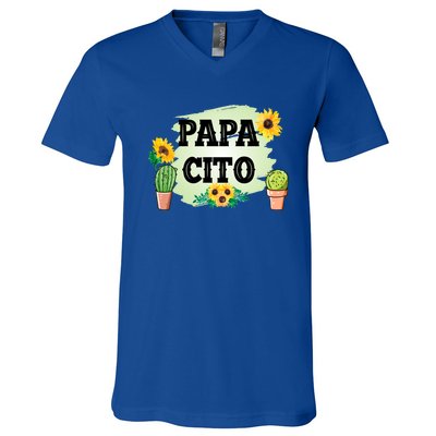 Papa Cito Mama Cita Matching Outfits Cinco De Mayo Fiesta Cool Gift V-Neck T-Shirt