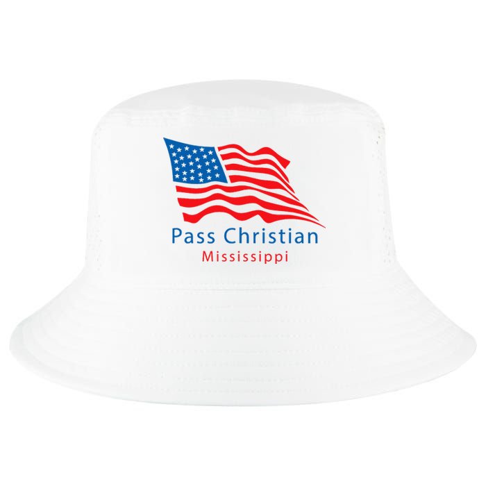 Pass Christian Mississippi Cool Comfort Performance Bucket Hat