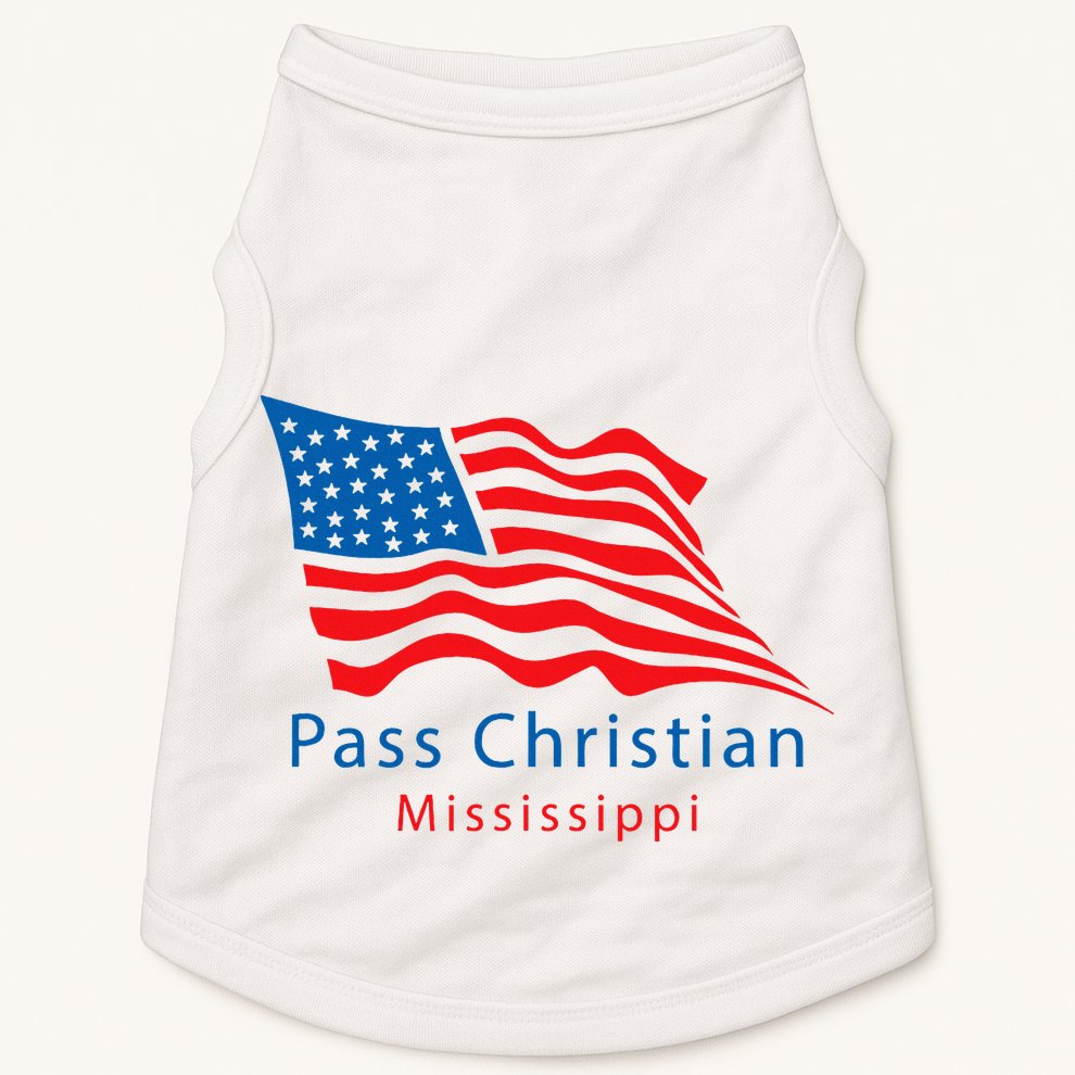 Pass Christian Mississippi Doggie Tank