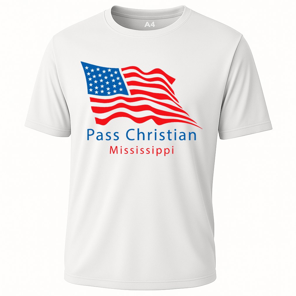 Pass Christian Mississippi Cooling Performance Crew T-Shirt