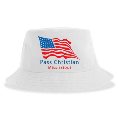 Pass Christian Mississippi Sustainable Bucket Hat