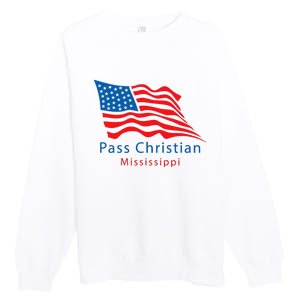 Pass Christian Mississippi Premium Crewneck Sweatshirt