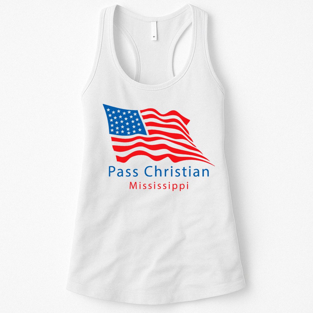 Pass Christian Mississippi Womens Tank Top