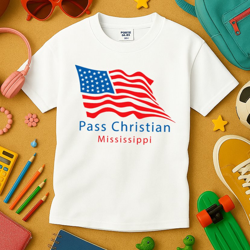 Pass Christian Mississippi Kids T-Shirt