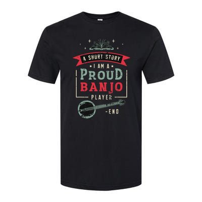 Proud Country Music Lover Banjo Player Softstyle CVC T-Shirt