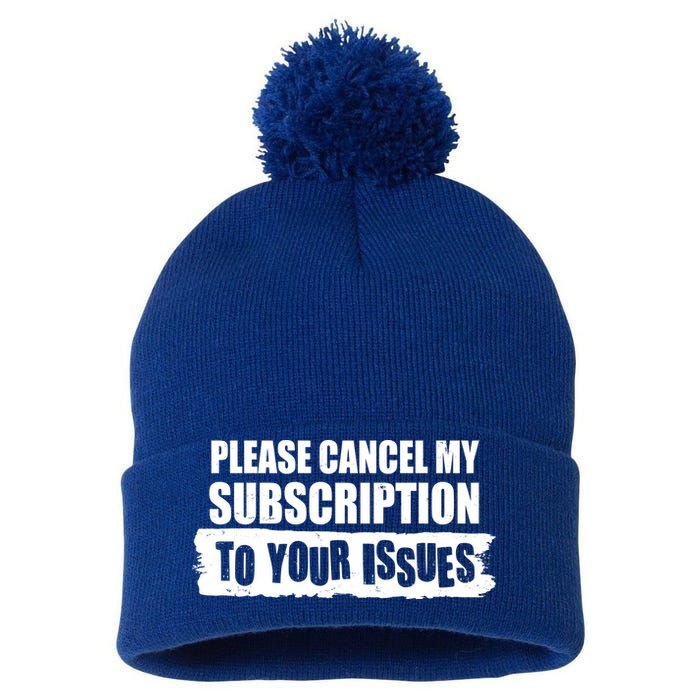Please Cancel My Subscription To Your Issues Pom Pom 12in Knit Beanie