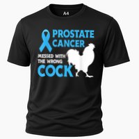 Prostate Cancer Messed With The Wrong Cock Cancer Cooling Performance Crew T-Shirt