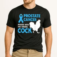 Prostate Cancer Messed With The Wrong Cock Cancer Cooling Performance Crew T-Shirt