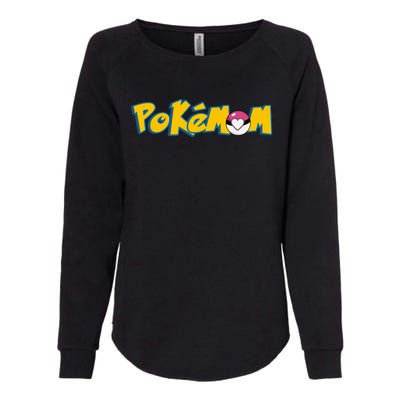 Pokemom Cute Mom Gift Womens California Wash Sweatshirt