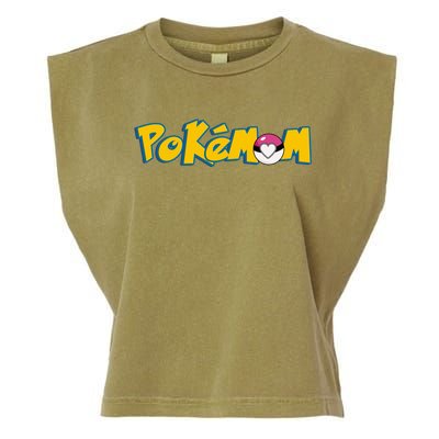 Pokemom Cute Mom Gift Garment-Dyed Women's Muscle Tee