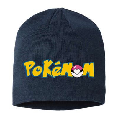 Pokemom Cute Mom Gift Sustainable Beanie